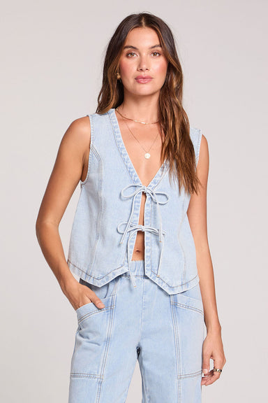 saltwater luxe margo vest skyline front