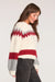 Saltwater Luxe - Revel Sweater - Scarlet - Side