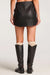 Saltwater Luxe - Zerra Mini Skirt - Black - Back