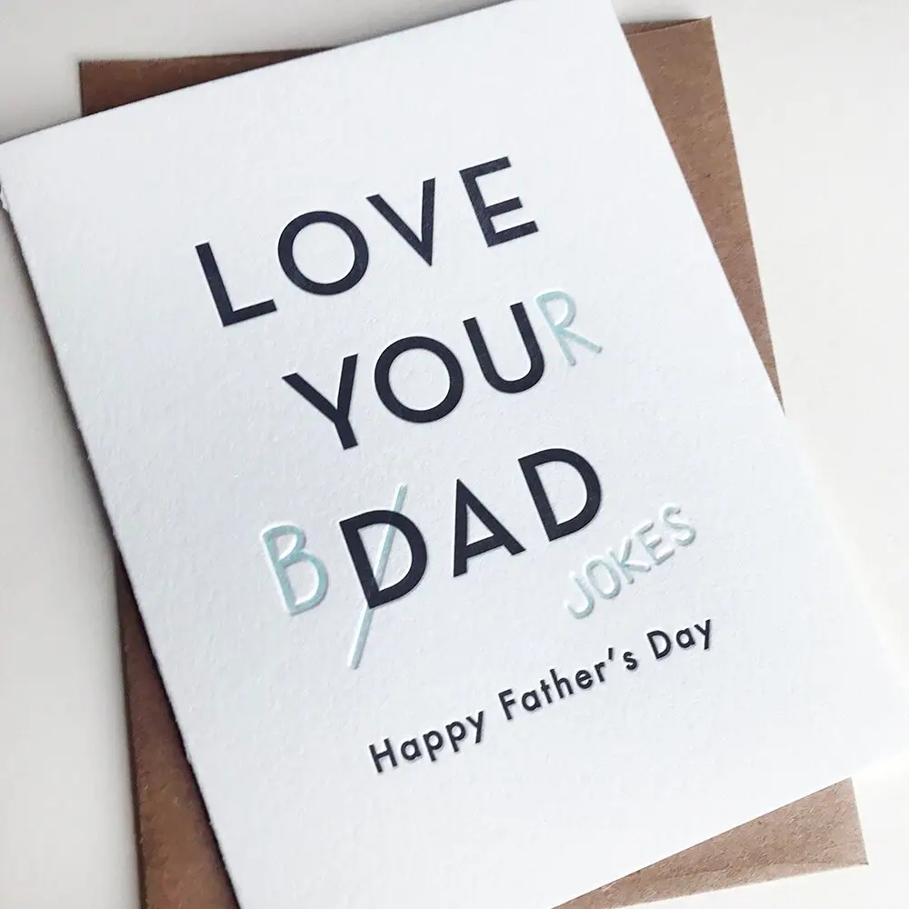 DAD JOKES CARD