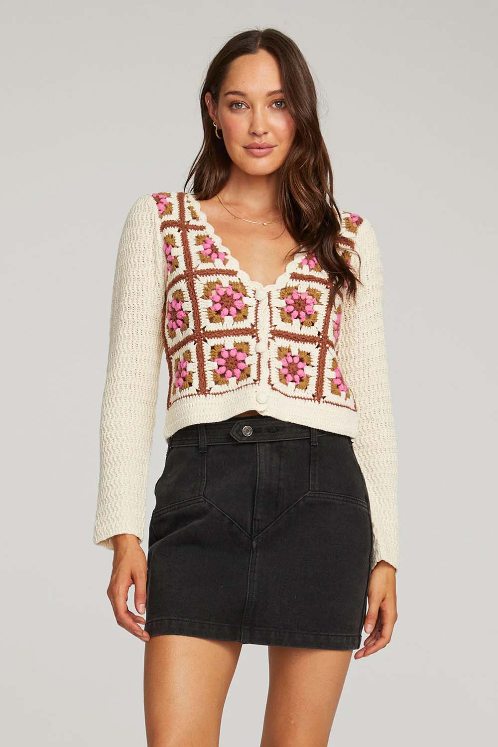 Saltwater Luxe - Chels Sweater - Natural - Front