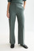 Scotch & Soda Edie High Rise Wide Leg in Balsam Green — Front view