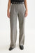 Scotch & Soda Edie High Rise Wide Leg in Meteorite Check — Front view