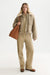 Scotch & Soda Faux Fur Short Jacket in Aluminum — Full-body view
