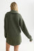 Scotch & Soda Half-Zip Relaxed Fit Pullover in Thyme — back view