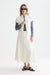 scotch and soda cap sleeve denim shirt stardust white