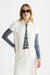 scotch and soda cap sleeve denim shirt stardust white front