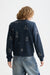 scotch and soda embroidered sweatshirt carbon back