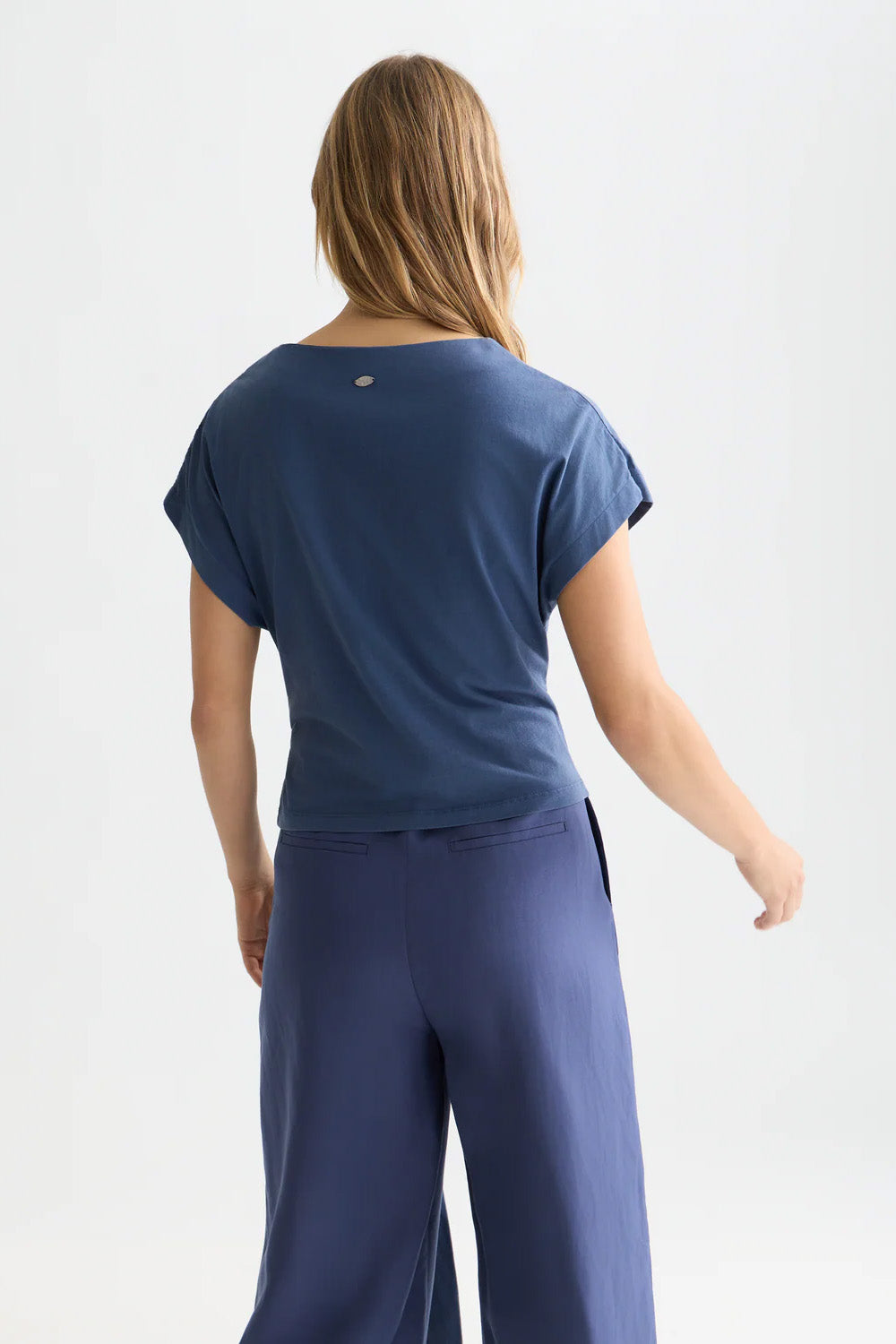 scotch and soda knotted tshirt oceana back