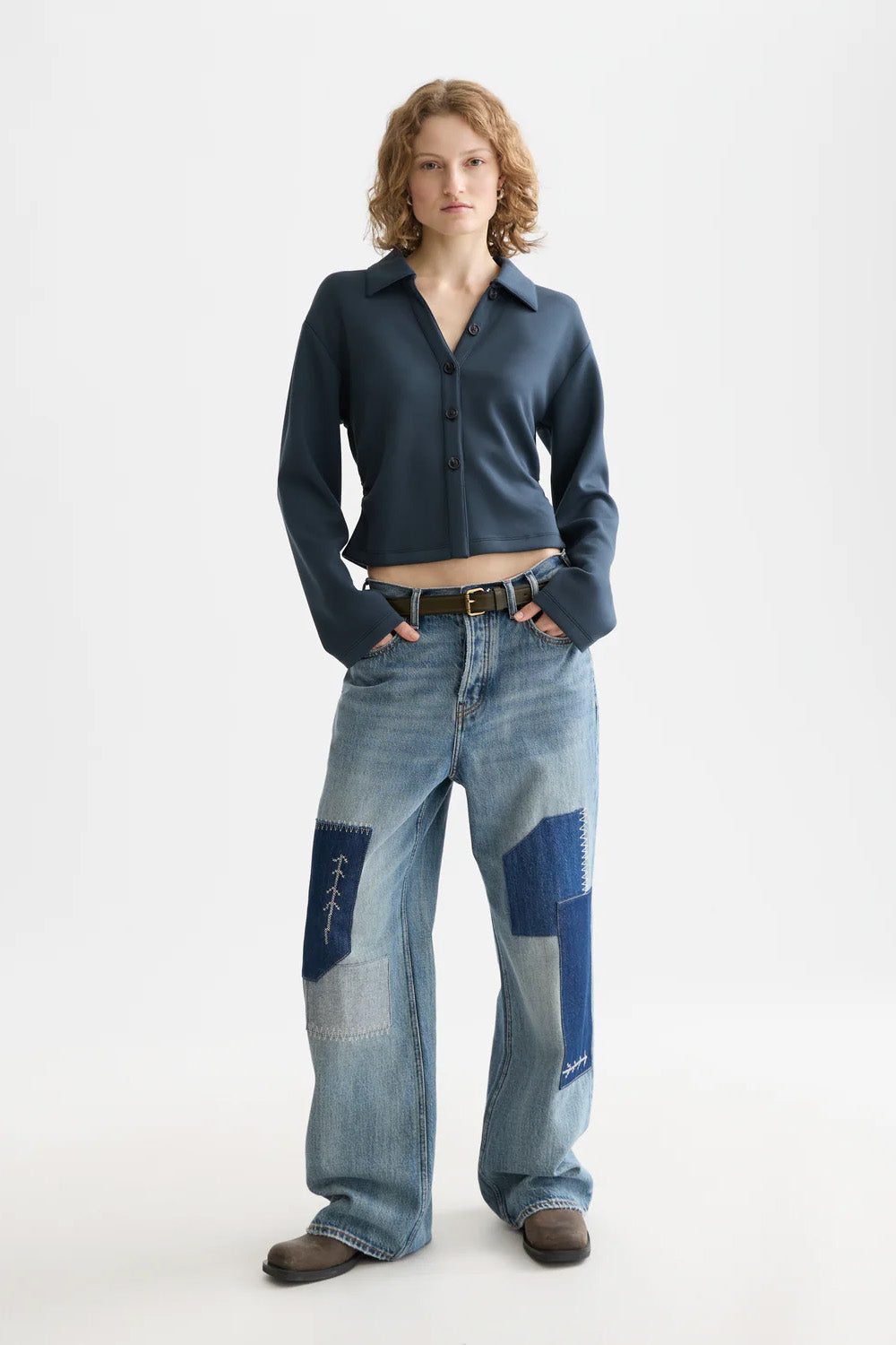 scotch and soda modal shirt carbon