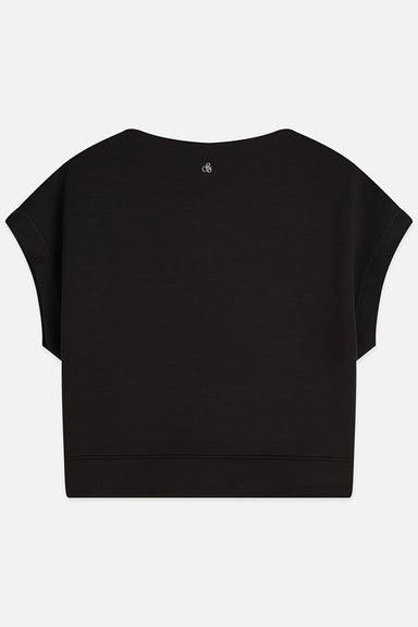 scotch and soda modal slash neck sweatshirt meteorite back