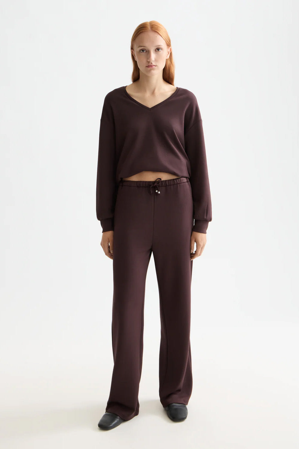 Scotch & Soda - Modal Sweater - Chocolate Plum