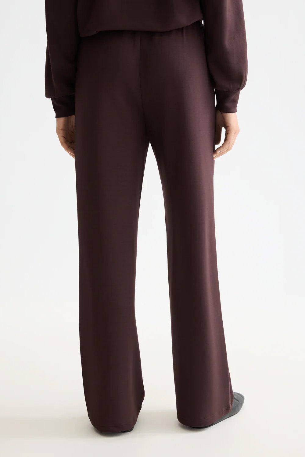 Scotch & Soda - Modal Sweatpant - Chocolate Plum - Back
