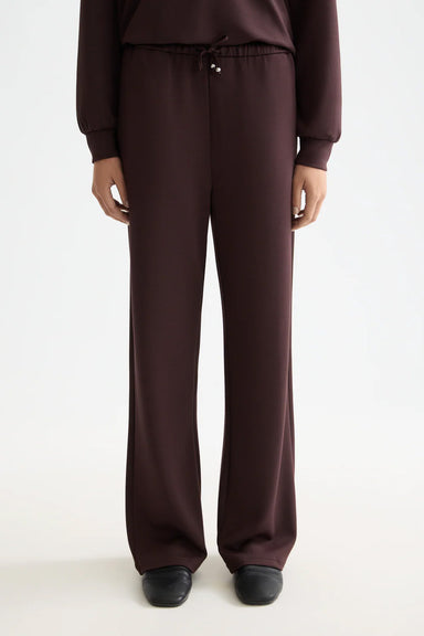 Scotch & Soda - Modal Sweatpant - Chocolate Plum - Front