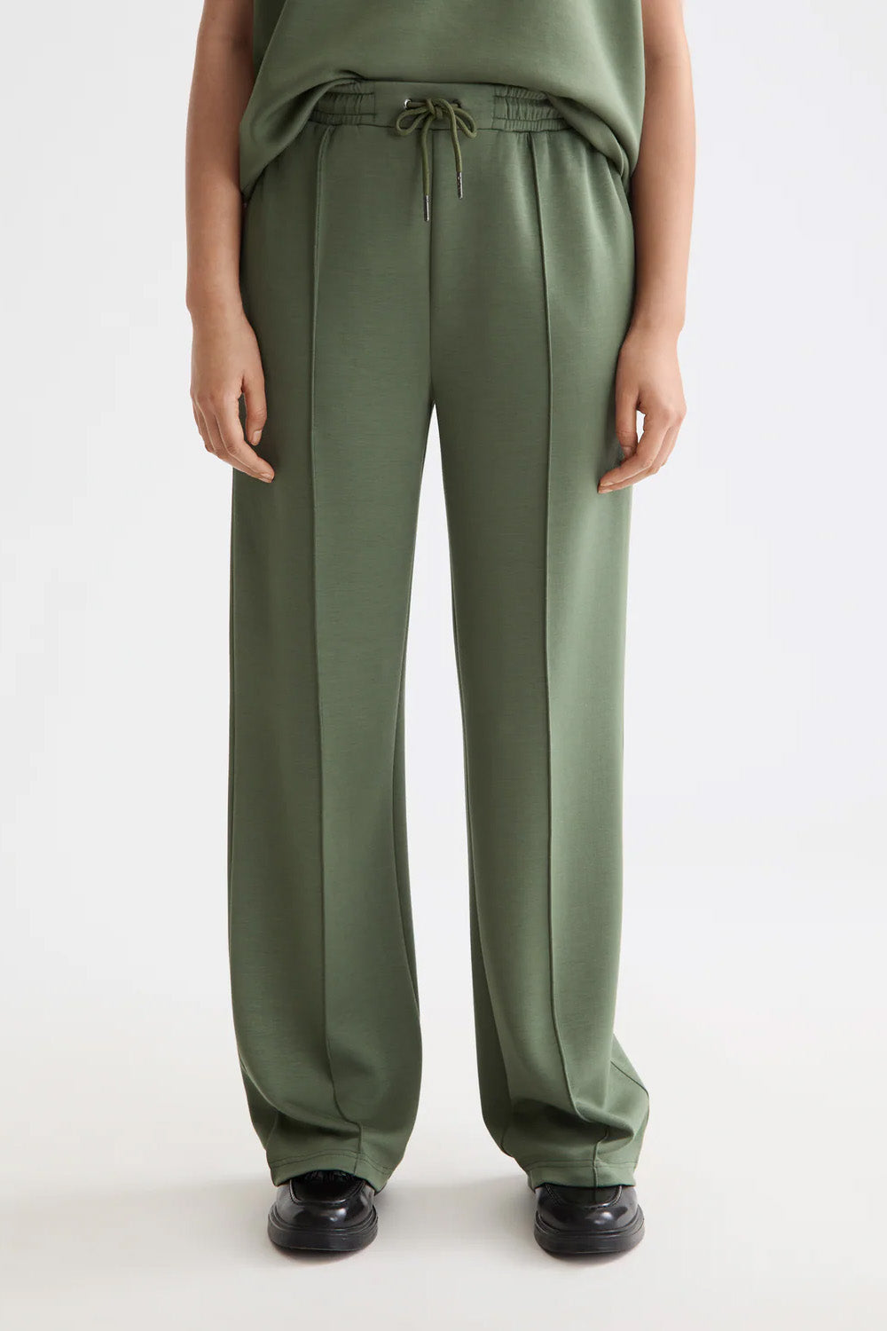 Scotch & Soda - Modal Sweatpant - Thyme - Front