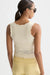 scotch and soda pointelle knitted tank eggnog back