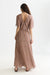 scotch and soda two way maxi dress tiles flower doeskin back
