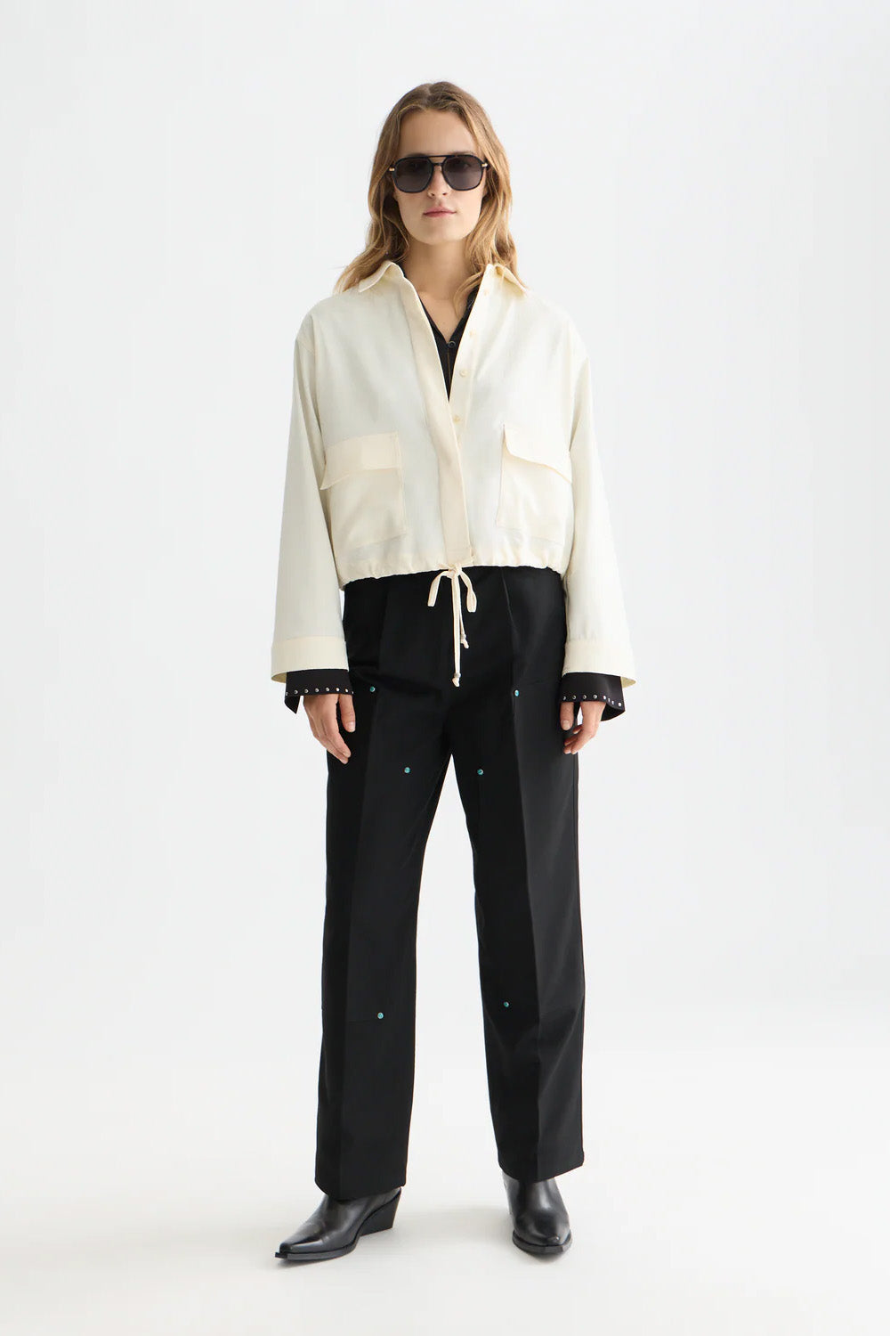 scotch and soda utility shirt eggnog