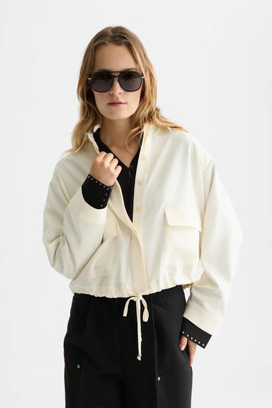 scotch and soda utility shirt eggnog front