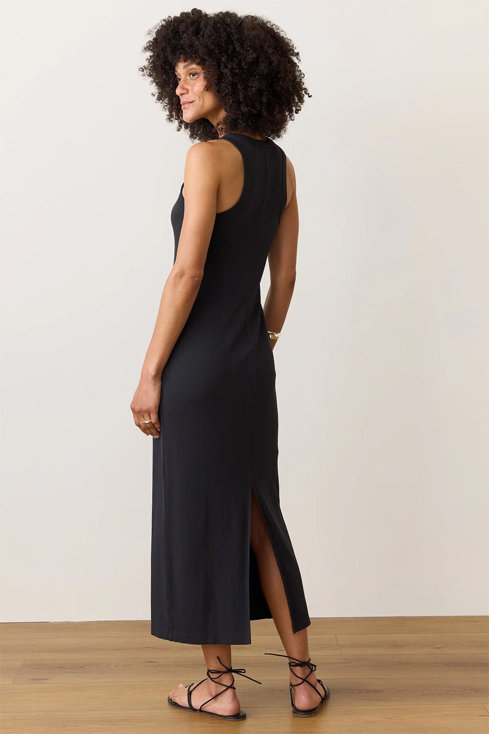 Marine Layer - Lexi Sun-In Dress - Black - Back