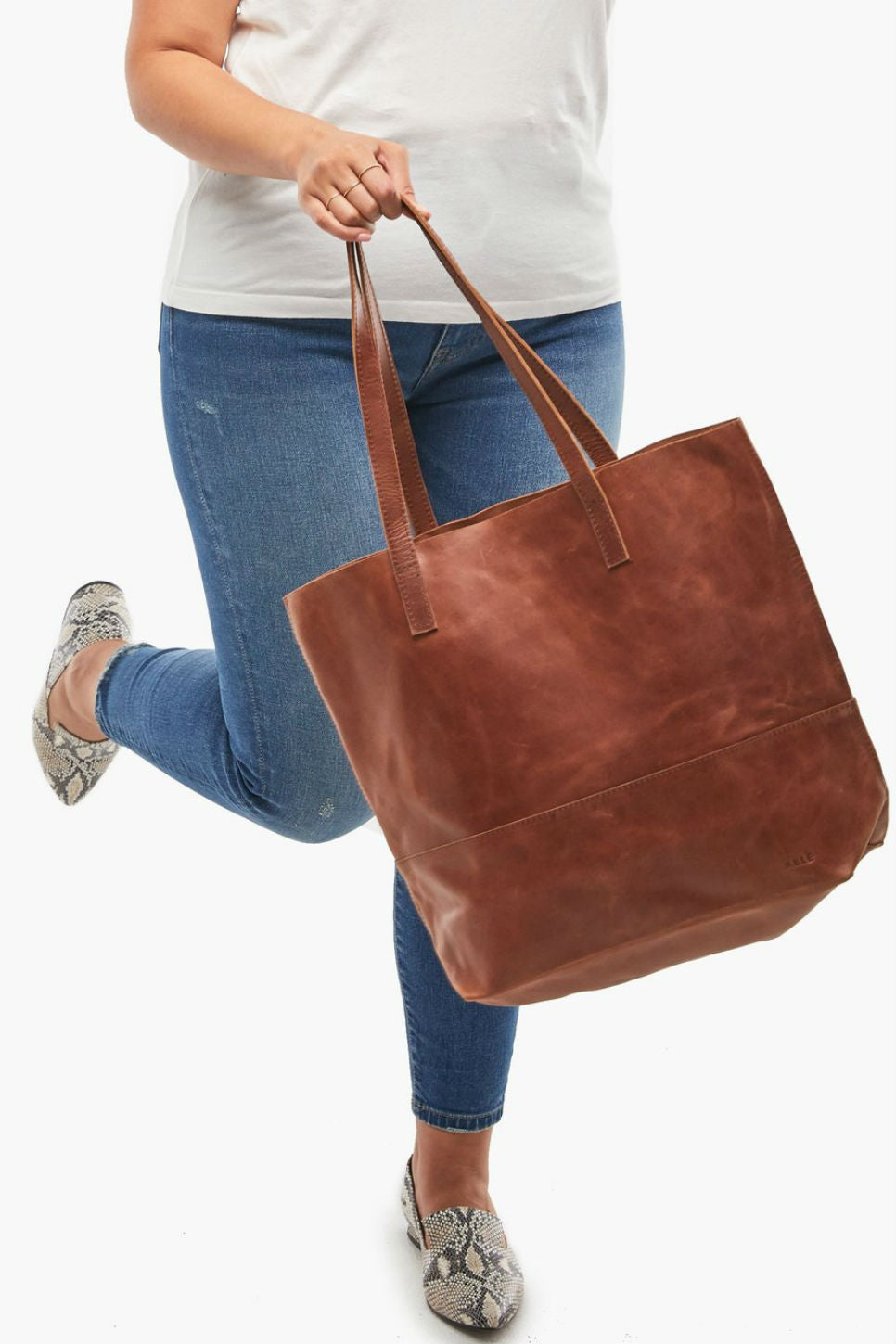 MAMUYE CLASSIC TOTE WHISKEY EVRGREEN Clothing