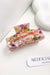 Pearl of the West - Geo 7.5cm Hair Claw - Rainbow
