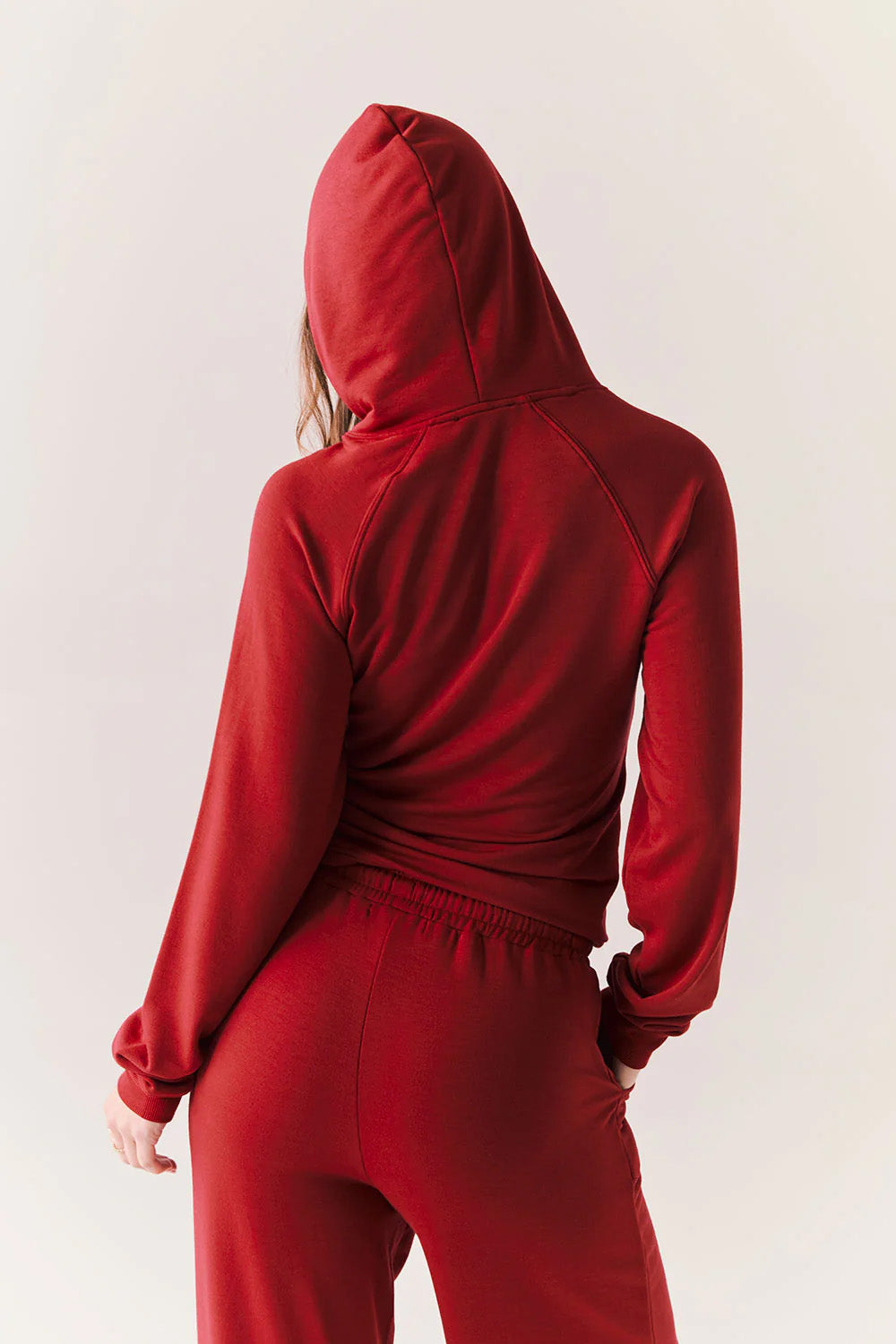 Chaser - Providence Hoodie - Carmine Red - Back