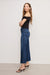 Good American - Good Legs Cropped Mini Boot - Indigo - Side