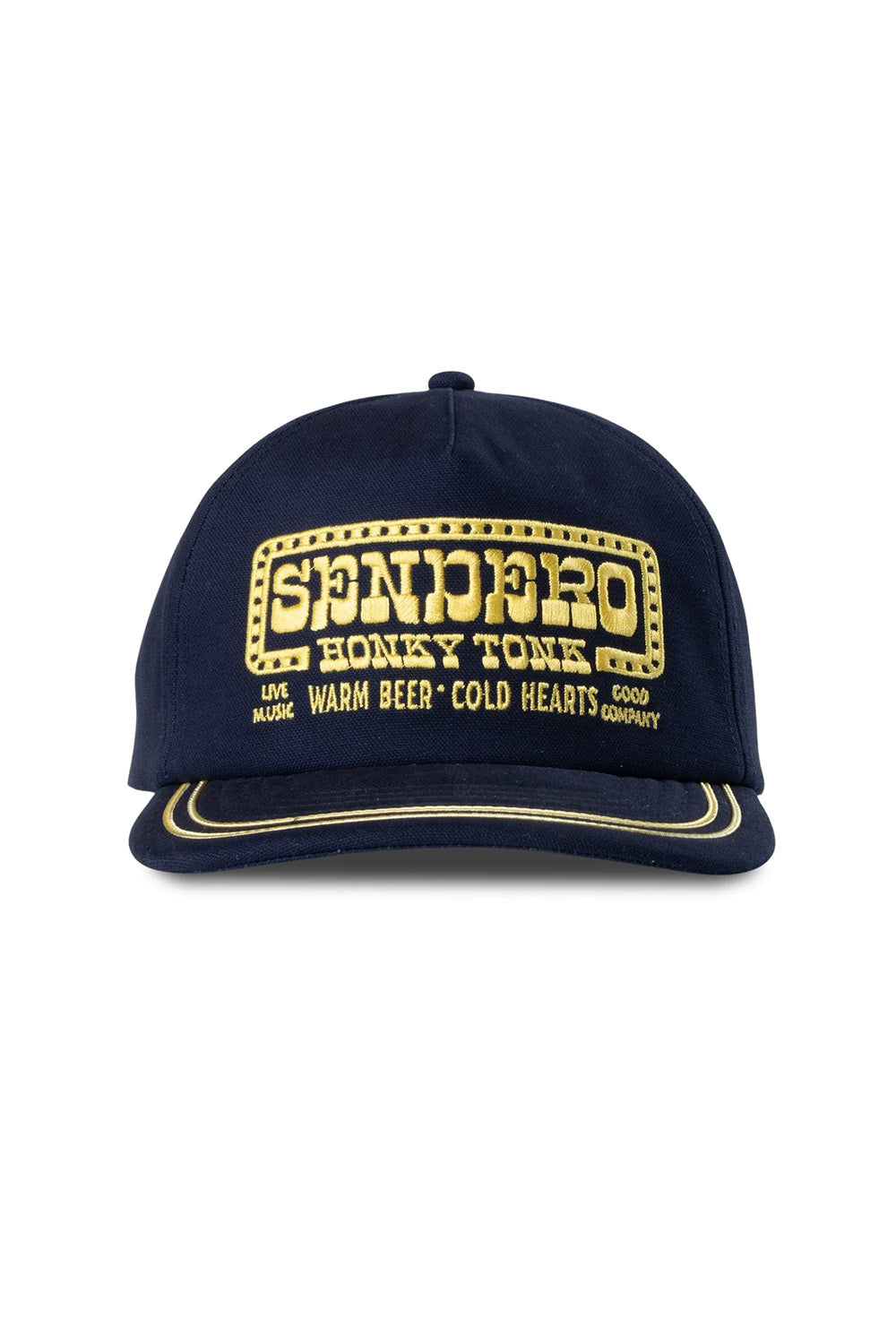 Sendero Honky Tonk Hat in Navy — Front view