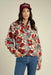 Sendero Sedona Fleece in Desert Floral Rosado — Front view