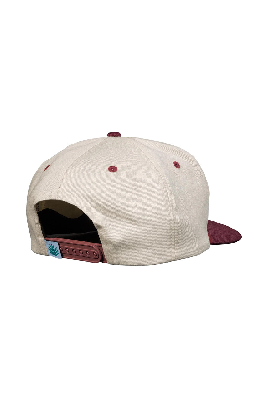 Sendero Yippee Ki Yay Hat in White — Back view