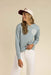 Sendero Yippee Ki Yay Hat in White — Lifestyle view