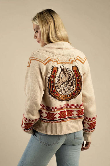 Sendero - Cimarron Cardigan - Ivory - Back