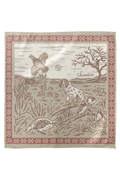sendero desert flush bandana brown