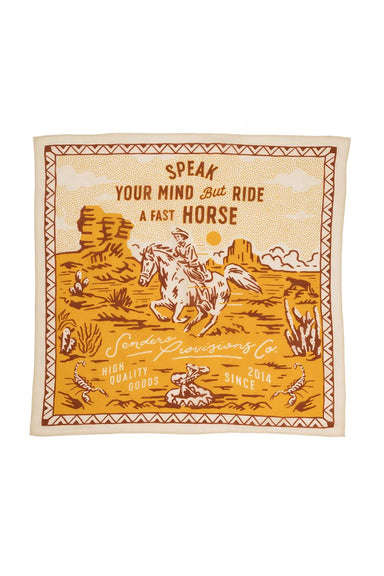 sendero fast horse bandana