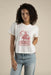 sendero howdy stranger boxy tee vintage white model