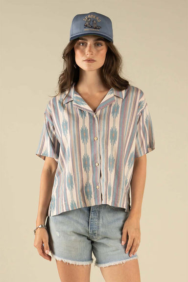 sendero isla top tuscon stripe