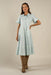 sendero la dahlia dress mistflower front