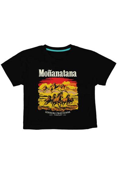 sendero monanatana boxy tee black 