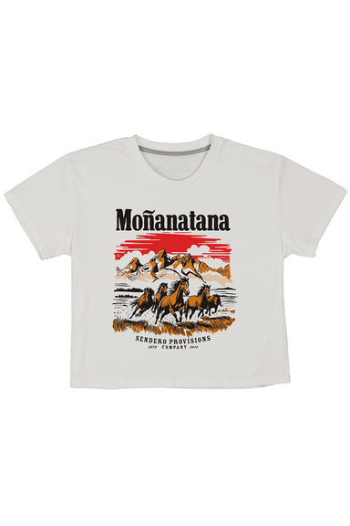 sendero monanatana boxy tee vintage white