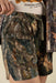 sendero solaya performance short will tree camo detail