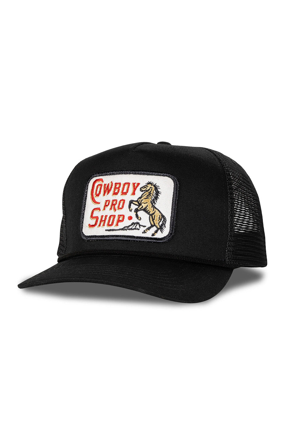Sendero - Cowboy Pro Shop Hat - Black - Profile
