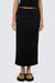 Thrills - Most Wanted Midi Skirt - Black - Front