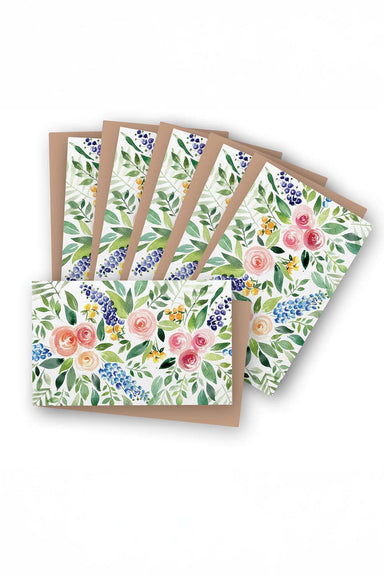 Watercolor Wednesdays - Mini Wildflower Cards