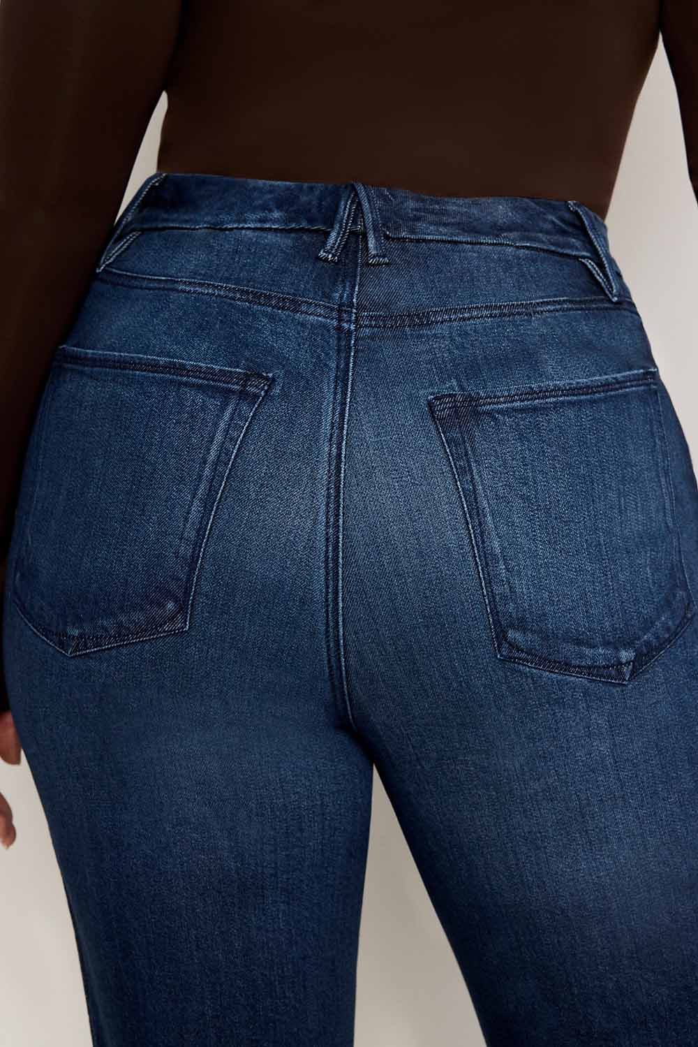 Good American - Good Classic Boot - Indigo - Plus Back Detail