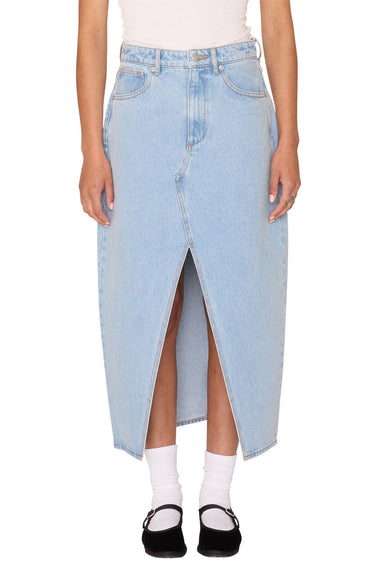 Obey - Simplex Denim Skirt - Cirrus - Front