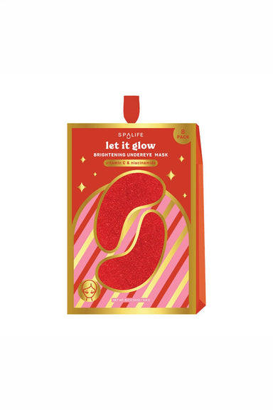 SpaLife Holiday Let It Glow Undereye Masks — Front view