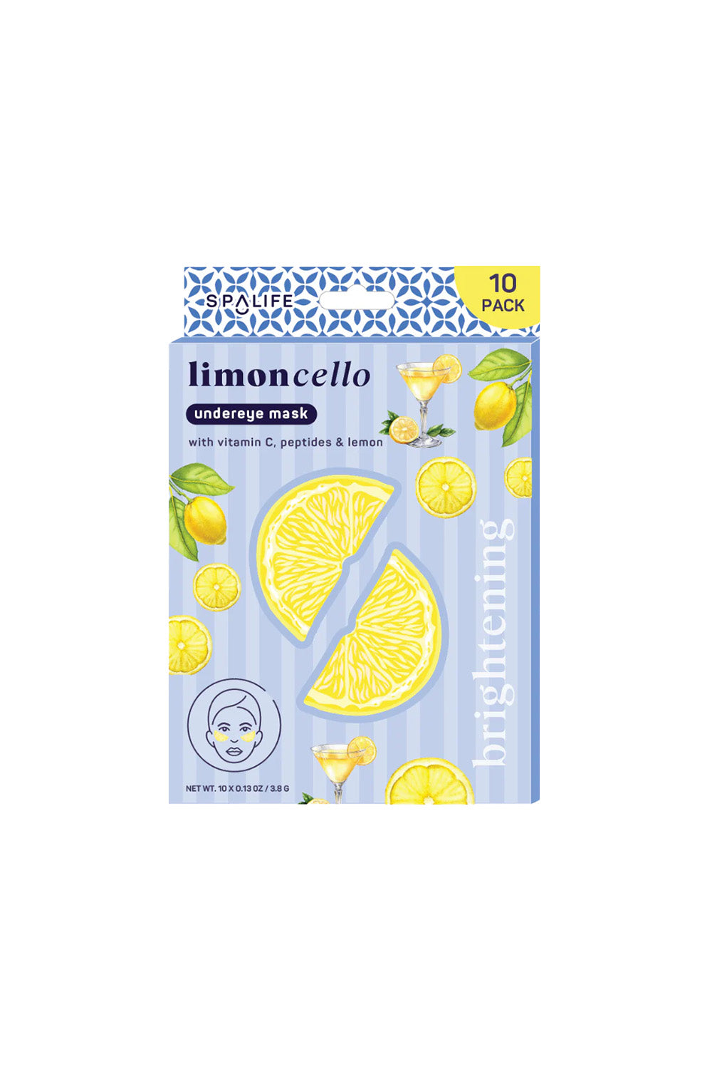 spalife limoncello brightening undereye mask