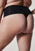 spanx undie-tecable thong in very black back view
