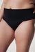 spanx undie-tecable thong in very black front view